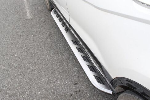Running Boards Nerf Bar Compatible for 2019-2025 Hyundai Palisade Side Steps Pair Stainless Steel in Saudi Arabia