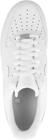 Nike Air Force 1 '07 Women's Shoes (DV3808-103, White/White/Volt/University Blue) Size 7 in Saudi Arabia