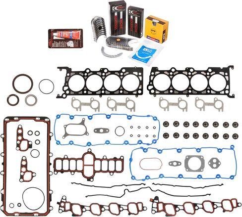 MA-4216959750-6 مجموعة حشية كاملة محامل حلقات تناسب 00-04 Ford E150 E250 F150 Excursion 5.4 SOHC in Saudi Arabia