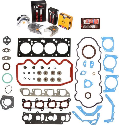 MA-4216959699-7 Full Gasket Set Bearings Rings Fit 00-04 Ford Focus 2.0 SOHC VIN P in Saudi Arabia