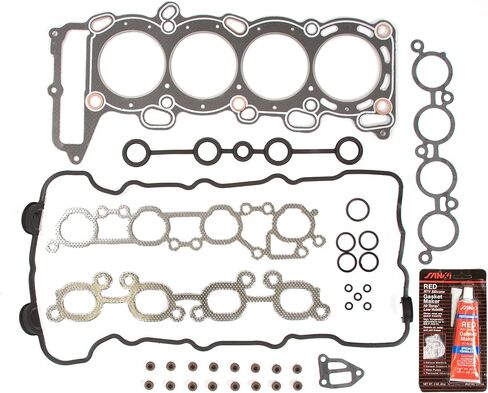 MA-4216958340-7 Full Gasket Set Bearings Rings Fit 94-99 Nissan 200SX Sentra Infiniti G20 SR20DE in Saudi Arabia