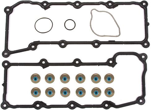 MA-4216959958-7 Full Gasket Set Bearings Rings Fit 02-05 Dodge Jeep 3.7 VIN KGraphite in Saudi Arabia