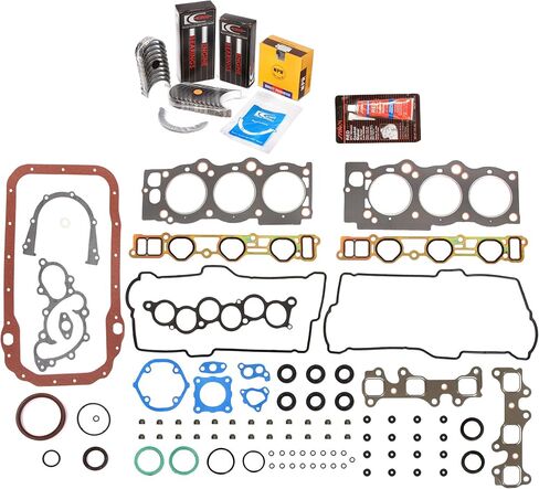 MA-4216957909-7 Full Gasket Set Bearings Rings Fit 92-93 Toyota Camry Lexus ES300 3VZFE in Saudi Arabia