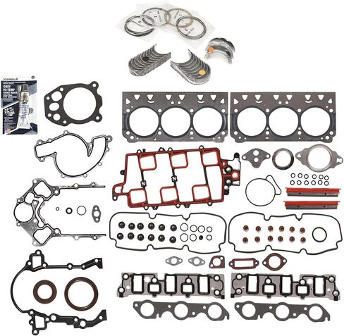 MA-5741118013-5 Full Gasket Set Bearings Rings Compatible With/For 06-09 Buick Lacrosse Lucerne 3.8L OHV in Saudi Arabia