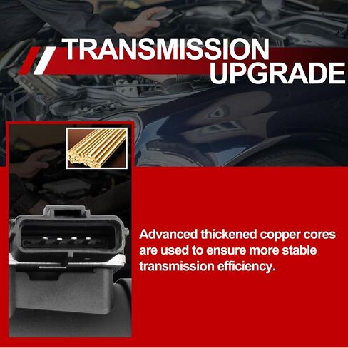 جهاز استشعار تدفق الهواء الشامل MAF مع مبيت 2451136 متوافق مع Ford F150 F250 F350 E150 E250 E350 Crown Victoria Explorer Mustang Excursion Lincoln Mercury 2000-2005 in Saudi Arabia
