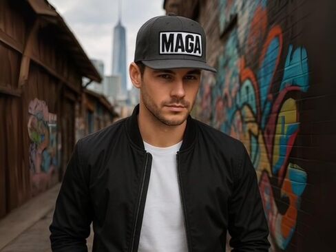 Maga Hat Baseball Cap Premium Quality Adjustable Embroidered Logo for Men & Women in Kuwait