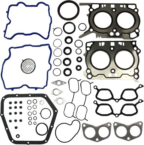 طقم إعادة بناء المحرك DNJ EK4345A لـ 2013-2015 سوبارو امبريزا XV Crosstrek 2.0L H4 16V DOHC 1995cc in Saudi Arabia