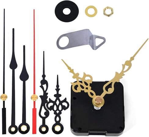 مجموعة آلية حركة ساعة EMOON مع 3 عبوات من الأيدي، محرك كوارتز 12888 الصامت، بديل DIY للساعة المخصصة in Kuwait