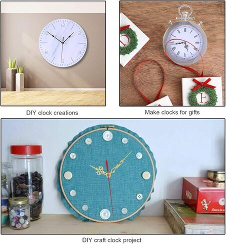 مجموعة آلية حركة ساعة EMOON مع 3 عبوات من الأيدي، محرك كوارتز 12888 الصامت، بديل DIY للساعة المخصصة in Kuwait