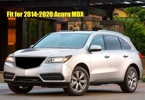 واقي نافذة منحرف للرياح من الشمس/المطر متوافق مع 2014-2020 Acura MDX، درع واقي من الشمس، شريط على 4 قطع in Saudi Arabia