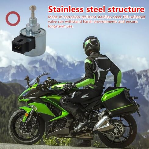 الملف اللولبي لإيقاف الوقود 21188-7003 - متوافق مع سلسلة Kawasaki FH601V إلى FX1000 من YTXXDEUS in Kuwait