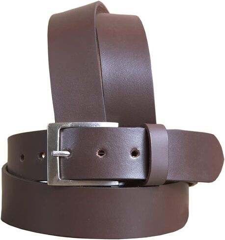 HILASON الغربية حزام جلد طبيعي للرجال النساء كاوبوي راعية البقر اليدوية للجنسين الحبوب الكاملة الثقيلة أدوات الجينز in Kuwait