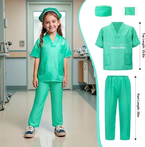 LOYO Kids Role Play Dress Up Clothes for 3-8 Years Old Play, 4 Sets Astronaut/Doctor/Fireman/Construction Costume for Kids And Toddlers Boys Halloween Costumes in Saudi Arabia