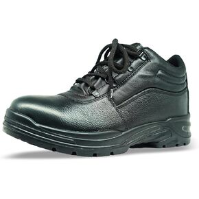 Men’s Steel Toe Work Boots – Slip-On Waterproof Safety Shoes for Construction, Warehouse & Outdoor Jobs | Lightweight, Slip-Resistant & Durable Work Boots for Men in Saudi Arabia