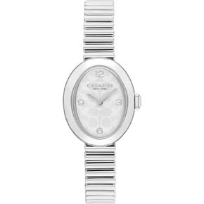 Coach Women's Sammy 2H Quartz Watch, 22.5 mm Petite Oval Case, Stainless Steel, Stretch Bracelet, Premium Fashion, Everyday Wear - Gift for Her in Saudi Arabia