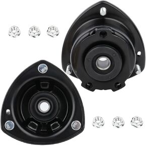Front Left or Right Suspension Strut Mount Fit for 1999-2004 For Chevrolet Tracker,1999-2006 for Suzuki SM5366,2pcs Front Shock and Strut Mount Kit,black in Saudi Arabia