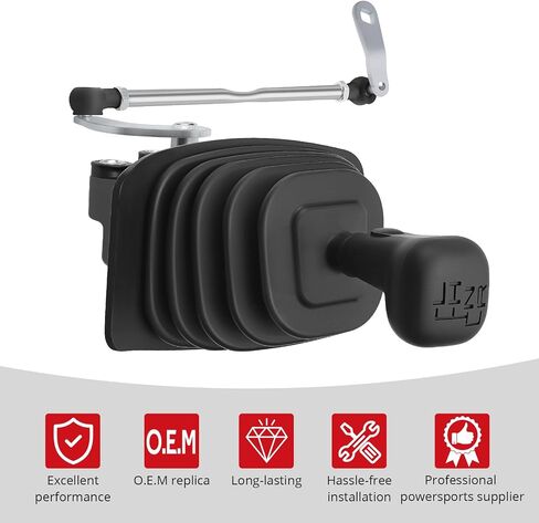 JAVIK Gear Shifter & Rod Kit مناسب لـ Yamaha Rhino 450 660 700 YXR450F YXR660F YXR700F 2004-2013، OEM # 5UG-18300-10-00 5UG-18104-00-00 in Saudi Arabia