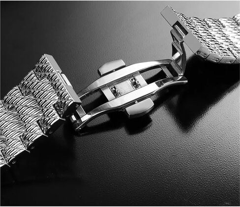 Stainless Steel Watch Strap 20mm 23mm Bracelet Solid Metal Watch Bands Watch Accessories Universal in Kuwait