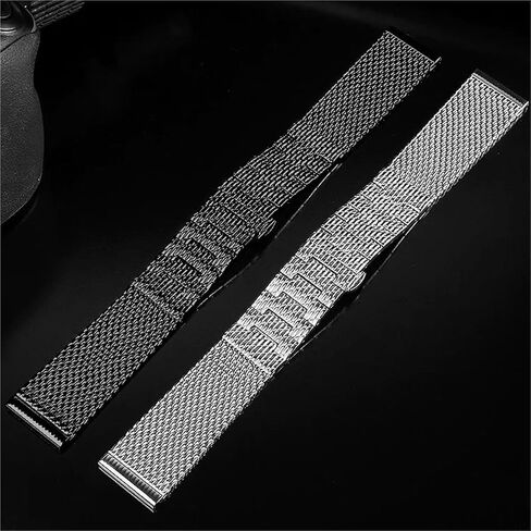 Stainless Steel Watch Strap 20mm 23mm Bracelet Solid Metal Watch Bands Watch Accessories Universal in Kuwait