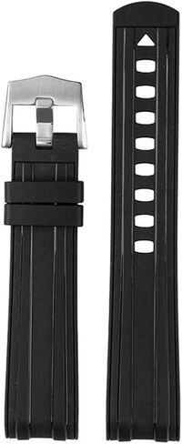Fit for Omega Seamaster 300 Silicone Watch band 20mm 22mm in Kuwait