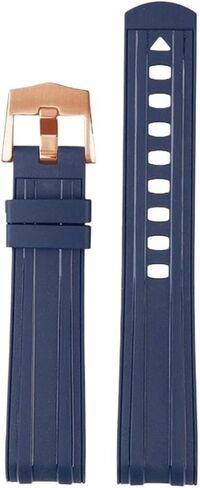 Fit for Omega Seamaster 300 Silicone Watch band 20mm 22mm in Kuwait