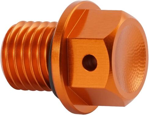 NICECNC Orange M12 x P1.5 Magnetic Drain Plug Compatible with KTM 125-530 SX/SX-F/EXC/EXC-F/EXC-R/XC/XC-W/XC-F 2000-2023 in Saudi Arabia