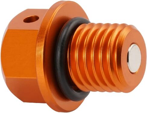 NICECNC Orange M12 x P1.5 Magnetic Drain Plug Compatible with KTM 125-530 SX/SX-F/EXC/EXC-F/EXC-R/XC/XC-W/XC-F 2000-2023 in Saudi Arabia