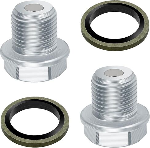 JAVIK قابس تصريف الزيت وحشية 09247-14036 09168-14004 لسوزوكي بوليفارد C90/M90/C109R/M109R بورغمان 650 GS1000G GS1100G GS850G SV1000 V-Strom Bandit H-ayabusa I-ntruder كاتانا مادورا QuadRunner in Saudi Arabia