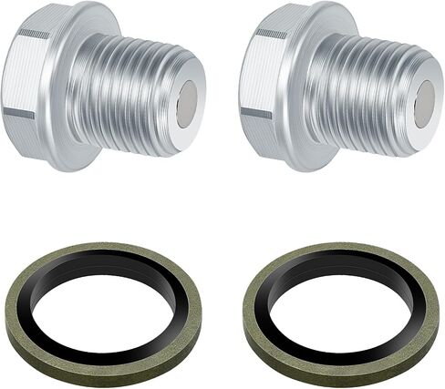 JAVIK قابس تصريف الزيت وحشية 09247-14036 09168-14004 لسوزوكي بوليفارد C90/M90/C109R/M109R بورغمان 650 GS1000G GS1100G GS850G SV1000 V-Strom Bandit H-ayabusa I-ntruder كاتانا مادورا QuadRunner in Saudi Arabia