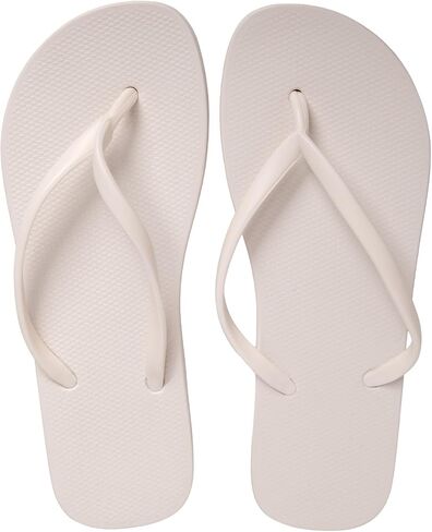 Knemksplanet Flip Flops for Women Ladies Shower Slippers Flat Sandals Bathroom Beach Pool Basic Thongs Rubber Slide Slip-on Summer Shoes in Saudi Arabia
