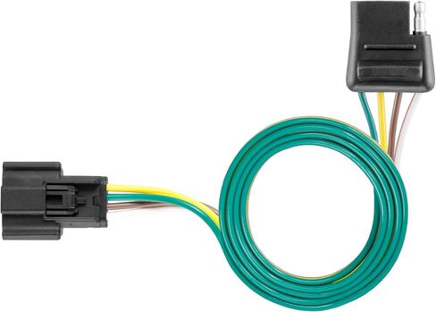 CURT 56427 Vehicle-Side Custom 4-Pin Trailer Wiring Harness, Fits Select Cadillac XT4, Lyriq, Chevrolet Blazer EV, Equinox EV, Honda Prologue in Saudi Arabia