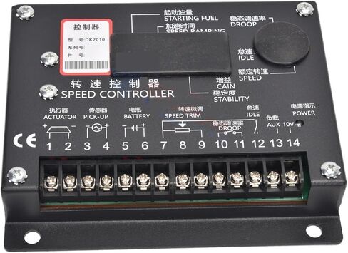 1pcs DK2010 Electronic Governor Module Diesel Generator Set Speed Control Panel Engine Speed Controller in Saudi Arabia