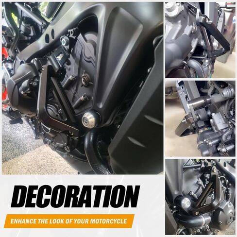 MT09 Motorcycle Engine Bumper Guard Frame Slider Crash Bar Falling Protector For YA.MA.HA MT 09 MT-09 SP Tracer 900 9 GT 2021-2022 in Saudi Arabia