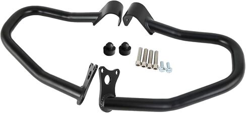 TCT-MOTORPARTS محرك الحرس الطريق السريع تحطم شريط الحرس دعم صالح للكشافة الهندية 2015-2024؛ كشاف بوبر ABS 2018-2023؛ الكشفية والستين 2016-2024 (Repl. 2881756-156) أسود in Saudi Arabia