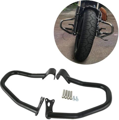 TCT-MOTORPARTS محرك الحرس الطريق السريع تحطم شريط الحرس دعم صالح للكشافة الهندية 2015-2024؛ كشاف بوبر ABS 2018-2023؛ الكشفية والستين 2016-2024 (Repl. 2881756-156) أسود in Saudi Arabia