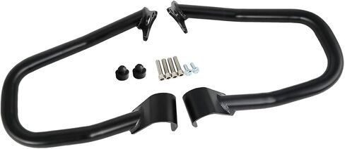 TCT-MOTORPARTS محرك الحرس الطريق السريع تحطم شريط الحرس دعم صالح للكشافة الهندية 2015-2024؛ كشاف بوبر ABS 2018-2023؛ الكشفية والستين 2016-2024 (Repl. 2881756-156) أسود in Saudi Arabia