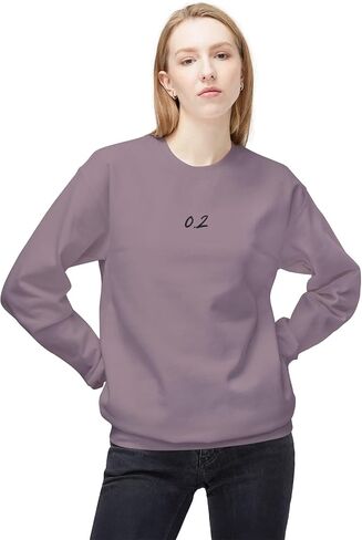 سويت شيرت Minimalist 0.2 Fleece Crewneck - سويت شيرت مريح متوسط ​​الوزن للجنسين من Zero Point Two in Kuwait