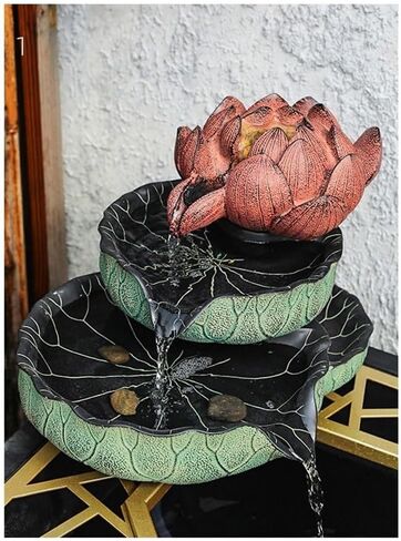Standing Waterfall Floor to Ceiling Landscape Decoration Indoor Living Room Balcony Outdoor Circulating Water Landscape Fountain Floor Fountain in Saudi Arabia