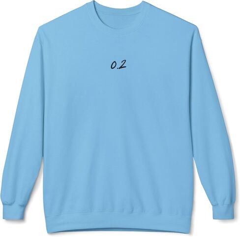 سويت شيرت Minimalist 0.2 Fleece Crewneck - سويت شيرت مريح متوسط ​​الوزن للجنسين من Zero Point Two in Kuwait