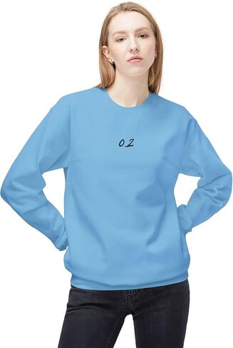سويت شيرت Minimalist 0.2 Fleece Crewneck - سويت شيرت مريح متوسط ​​الوزن للجنسين من Zero Point Two in Kuwait