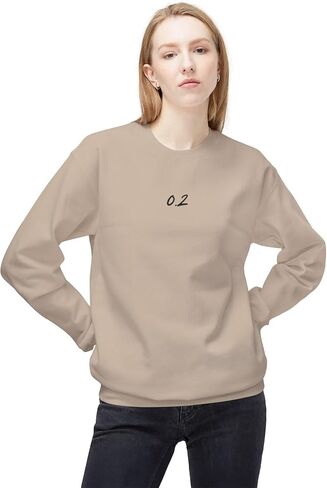 سويت شيرت Minimalist 0.2 Fleece Crewneck - سويت شيرت مريح متوسط ​​الوزن للجنسين من Zero Point Two in Kuwait