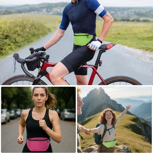 نيون ريترو 80s 90s Fanny Pack 2 قطعة حقائب الخصر للحفلات خفيفة الوزن إكسسوارات الهذيان العتيقة مع حزام قابل للتعديل للسفر والجري وركوب الدراجات والتمارين والأنشطة الخارجية - نمط مشرق in Saudi Arabia