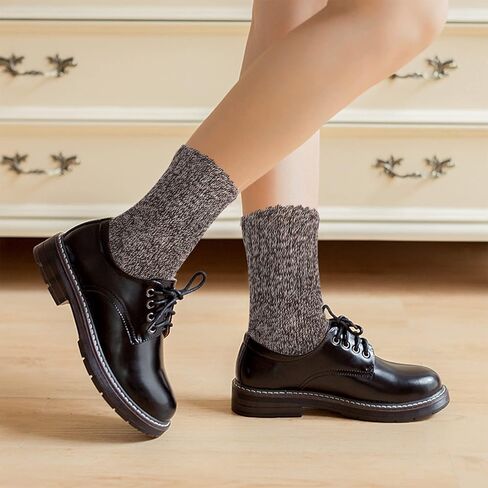 Moyel Wool Cashmere Socks for Women Cashmere Warm Socks for Women Women’s Thermal Winter Socks Womens thin Soft Cozy Socks in Saudi Arabia