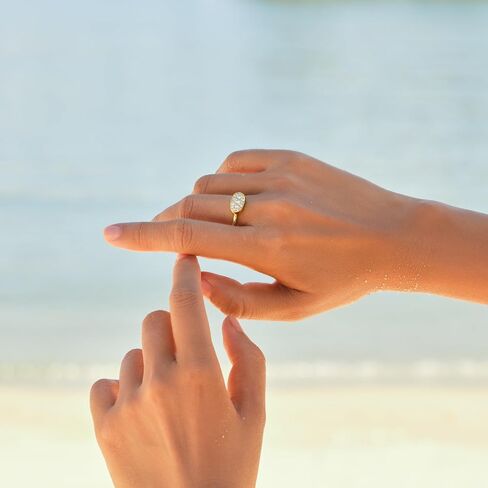 STORYJEWELLERY Statement Rings for Women, Cocktail Rings for Women, Art Deco Signet Ring, Vintage Pave Pinky & Index Finger Rings, Gifts for Her in Saudi Arabia