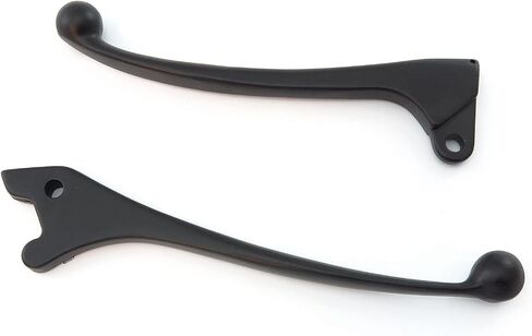 4into1 Black Clutch & Hydraulic Brake Lever Set - Fits Honda CB350 CB400F CB450 CB500 CB550 CB750 in Saudi Arabia