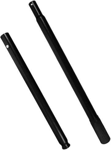 2pcs Horizontal Jack Floor Jack Handle Replacement Handle for Car Jack Trailer Jack Handle Jack Rod Jack Pole Lever Handle Jack Handle Grip Handle for Automotive Jack Car Jack Part, Black in Saudi Arabia