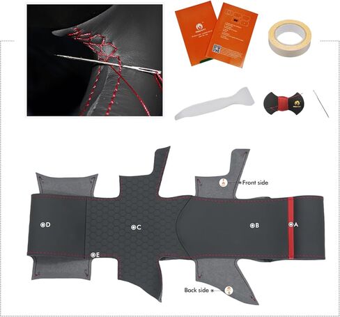 MEWANT Steering Wheel Cover for Infiniti G35 2003-2006 Made of Microfiber Leather Steering Wheel Wrap in Kuwait