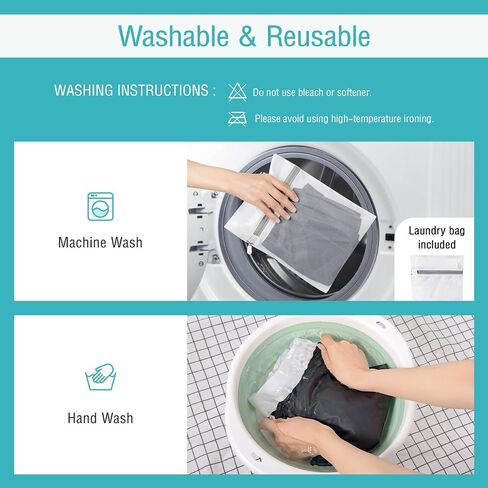 Carer Adult Diaper Covers 2PCS Washable, Leakproof Incontinence Underwear for Men Women Enclosed Elastic, Widened Waistband Design Protection for Long-Term Care & Daily Use（White,Black,X-Large） in Saudi Arabia