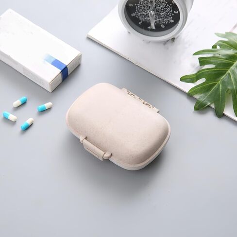 Compartment Portable Medicine Box, Travel Pill Storage Box, 8 Compartments, Suitable for Daily and Travel Medicine Carrying. in Saudi Arabia