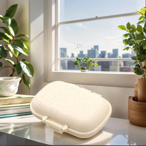 Compartment Portable Medicine Box, Travel Pill Storage Box, 8 Compartments, Suitable for Daily and Travel Medicine Carrying. in Saudi Arabia
